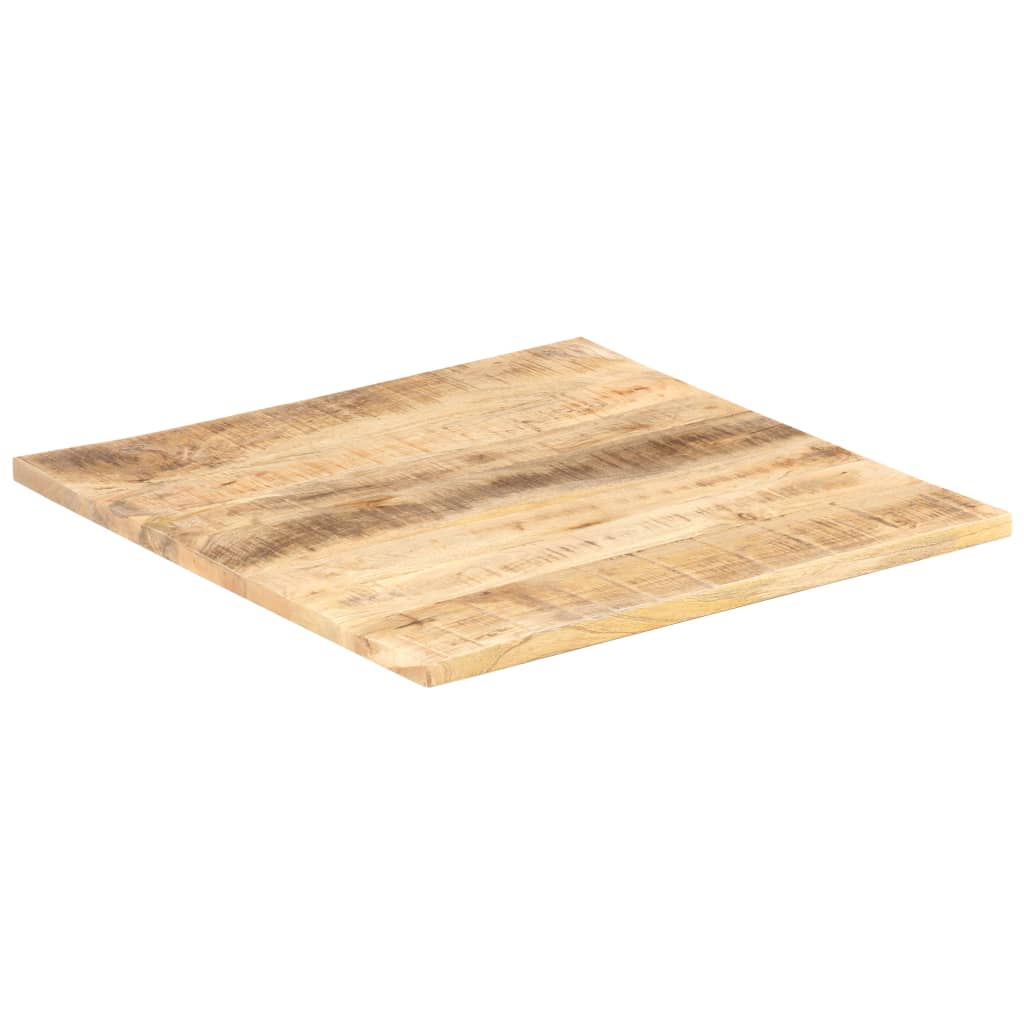 Table Top Solid Mango Wood 25-27 mm 80x80 cm