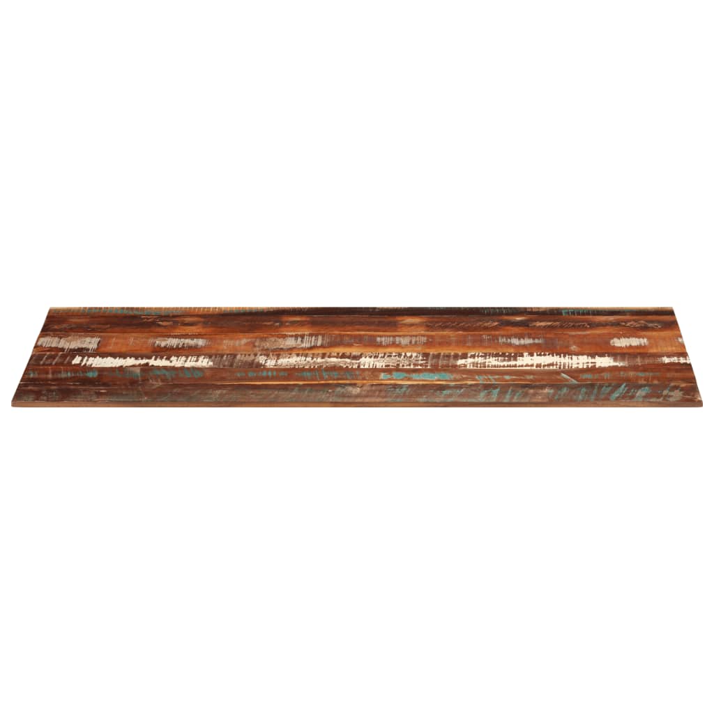 Rectangular Table Top 60x140 cm 15-16 mm Solid Reclaimed Wood