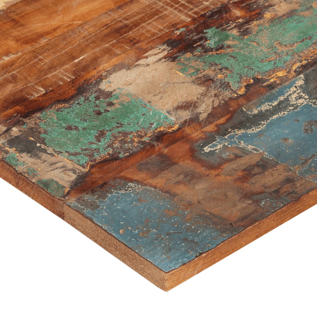 Rectangular Table Top 60x70 cm 25-27 mm Solid Reclaimed Wood