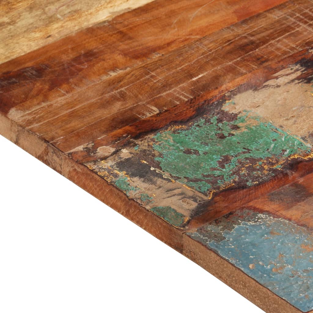 Rectangular Table Top 60x70 cm 25-27 mm Solid Reclaimed Wood