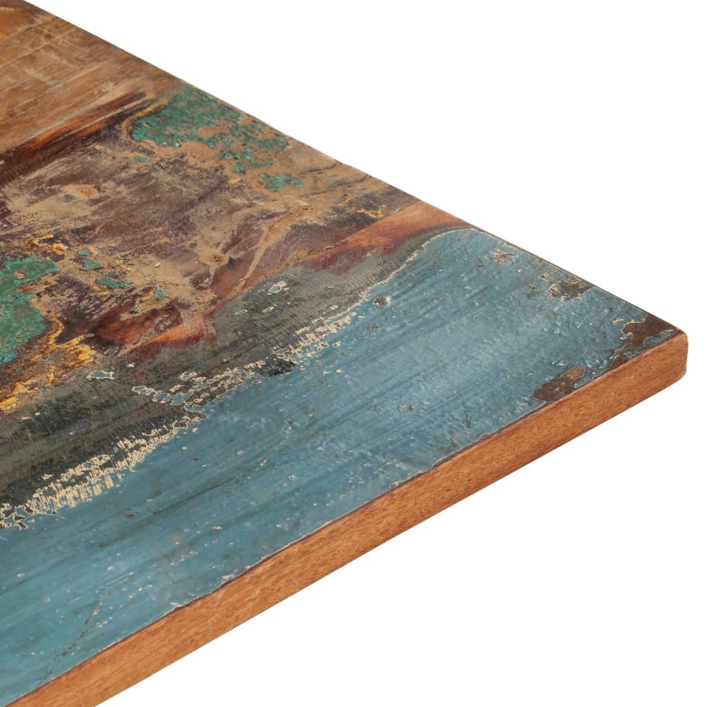 Rectangular Table Top 60x70 cm 25-27 mm Solid Reclaimed Wood