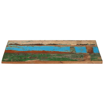 Rectangular Table Top 60x90 cm 25-27 mm Solid Reclaimed Wood