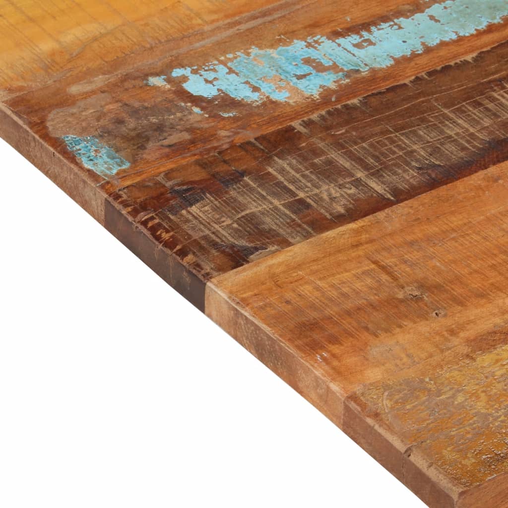 Rectangular Table Top 60x100 cm 25-27 mm Solid Reclaimed Wood