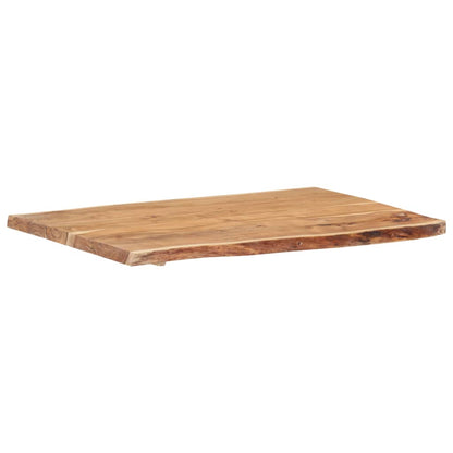 Table Top Solid Acacia Wood 100x(50-60)x3.8 cm