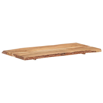 Table Top Solid Acacia Wood 118x(50-60)x3.8 cm