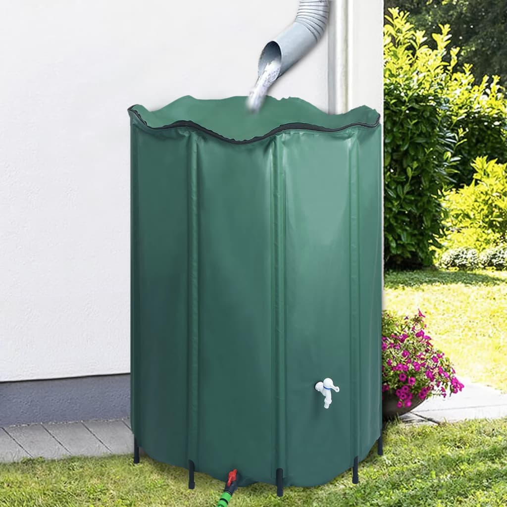 Collapsible Rain Water Tank with Spigot 1350 L