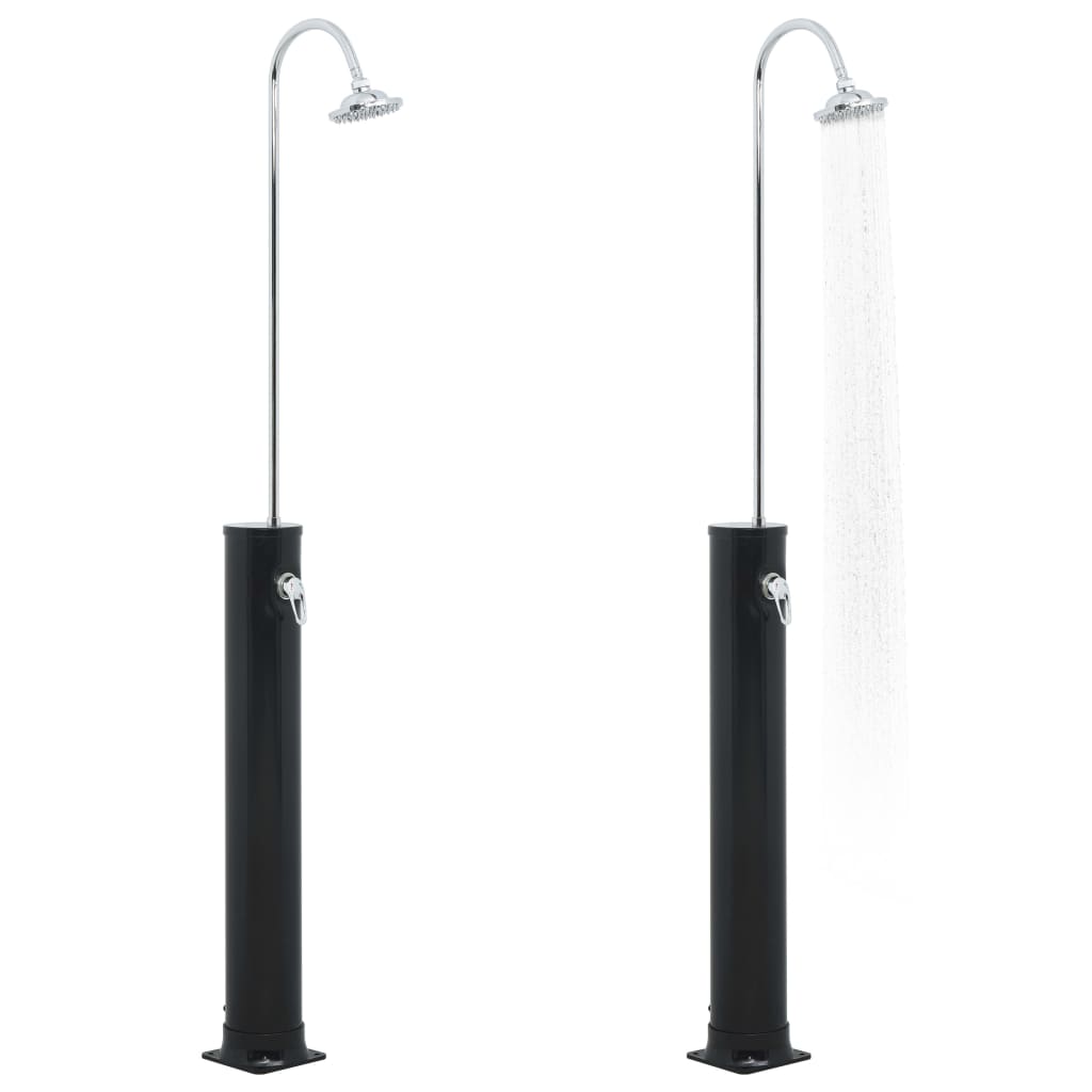 Solar Shower Black 214 cm 20 L