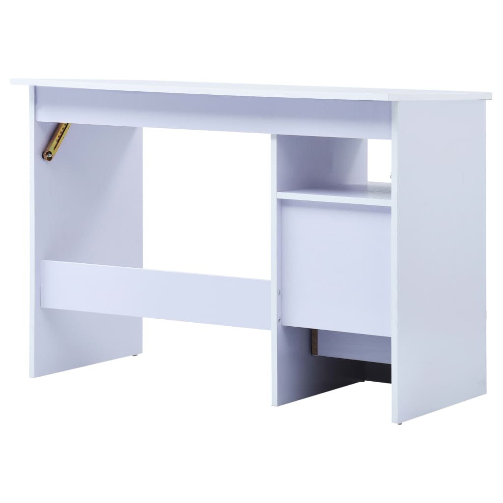 Children Drawing Study Desk Tiltable White