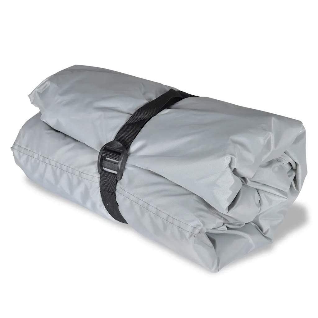 Boat Covers 2 pcs Grey Length 488-564 cm Width 239 cm