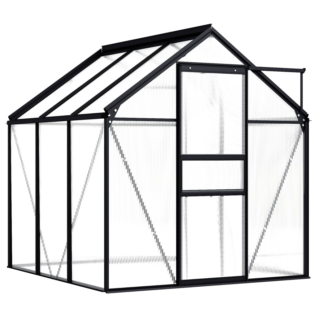 Greenhouse Anthracite Aluminium 3.61 m²