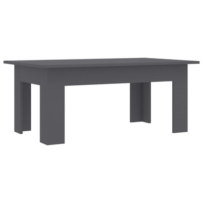 Coffee Table Grey 100x60x42 cm Engineered Wood