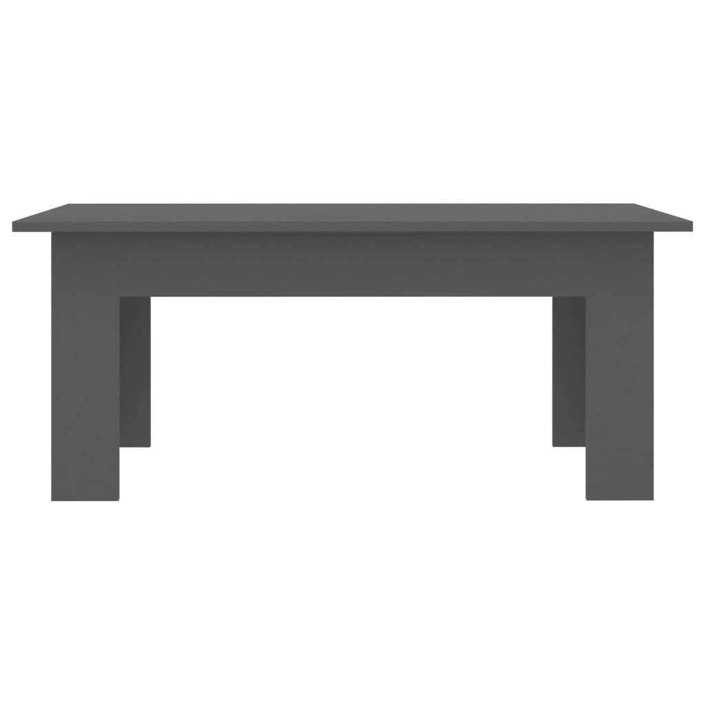 Coffee Table Grey 100x60x42 cm Engineered Wood