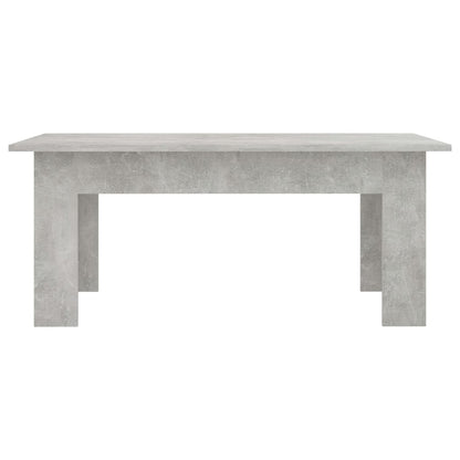 Coffee Table Concrete Grey 100x60x42 cm Engineered Wood