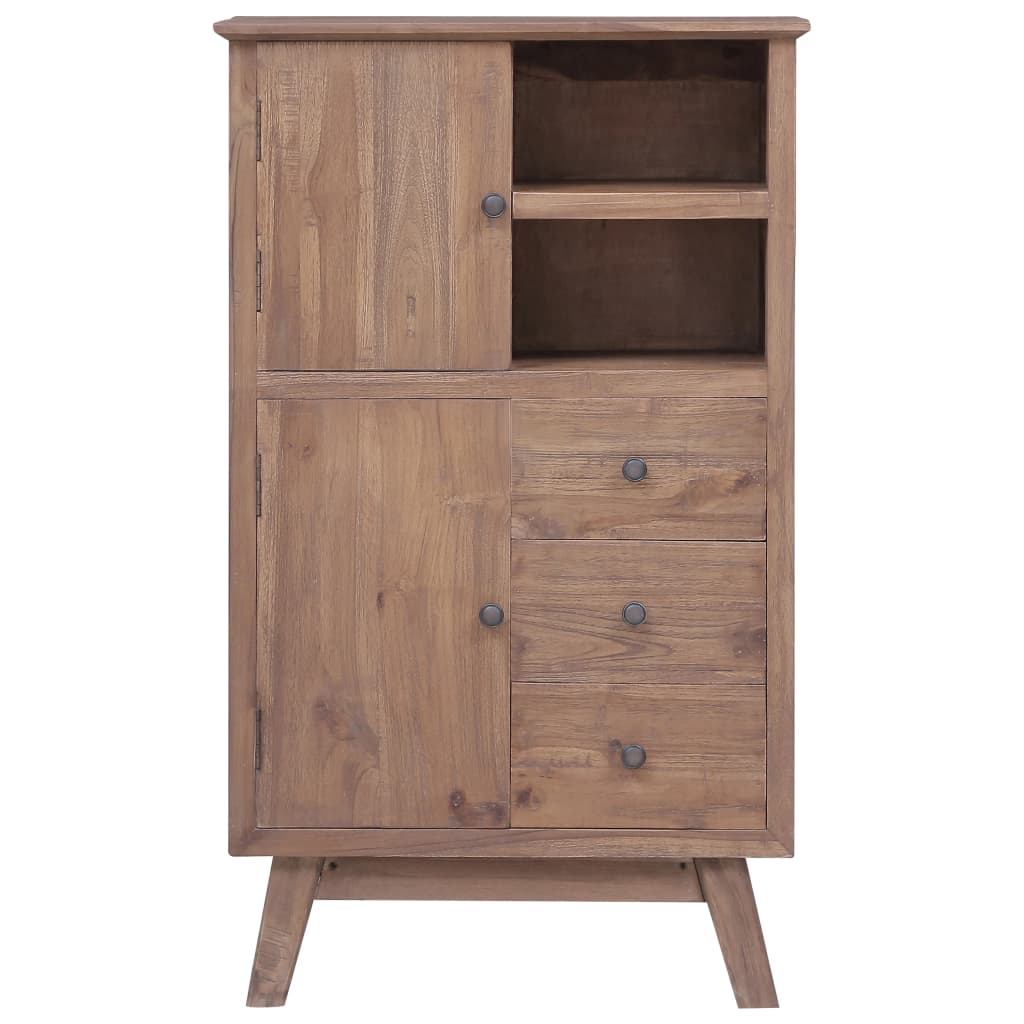 Highboard 60x30x100 cm Solid Teak Wood