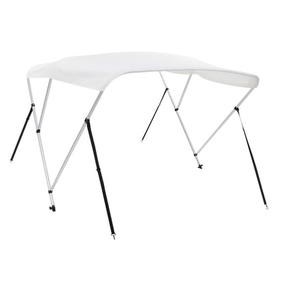 3 Bow Bimini Top White 183x140x137 cm