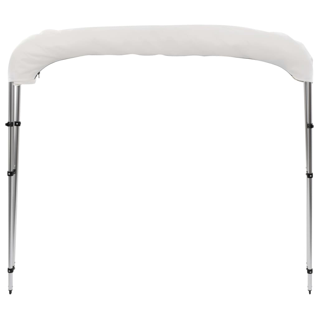 3 Bow Bimini Top White 183x160x137 cm