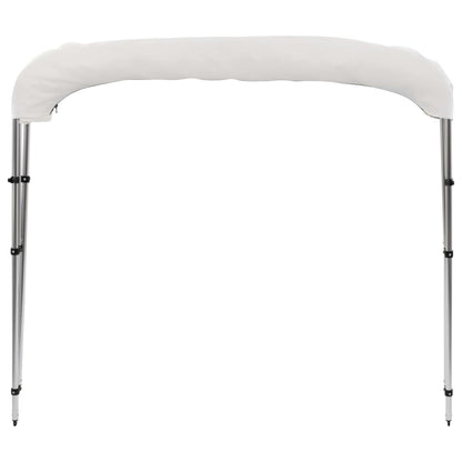 3 Bow Bimini Top White 183x160x137 cm