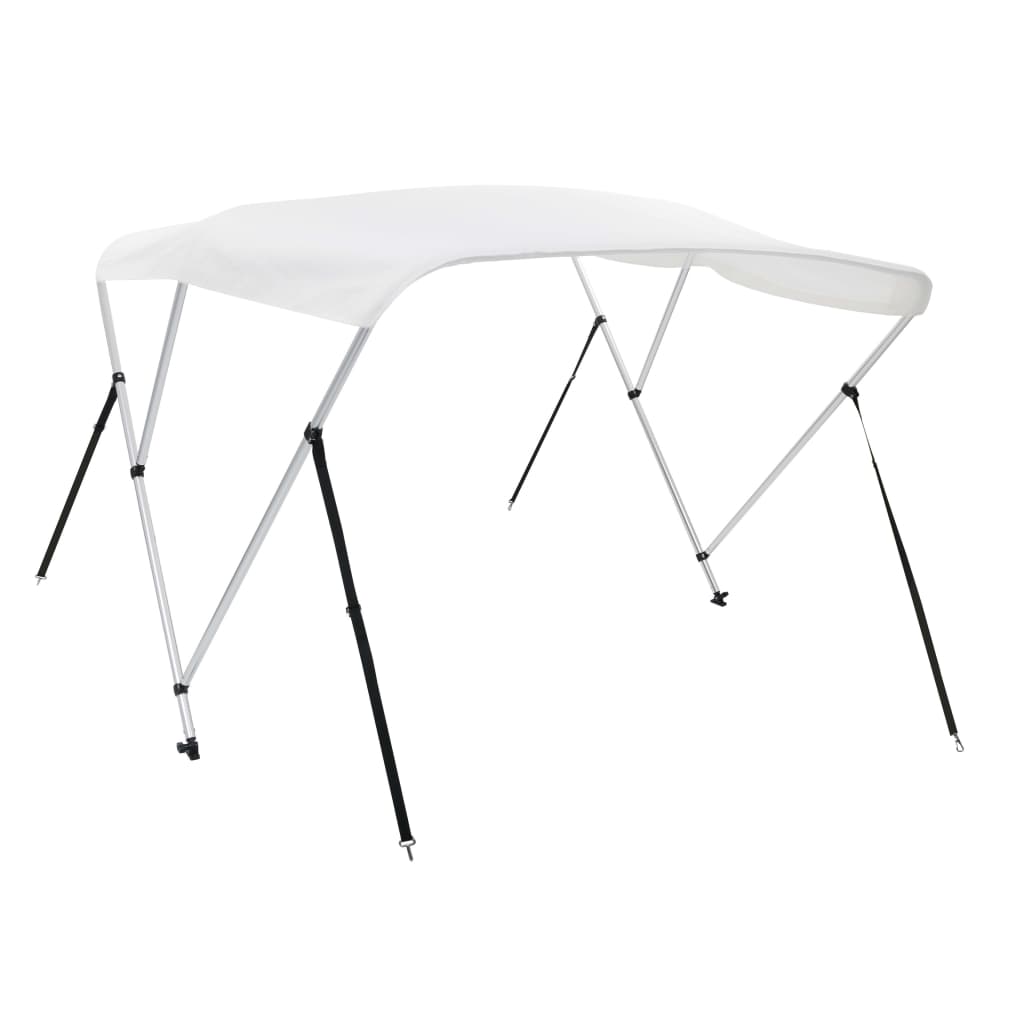 3 Bow Bimini Top White 183x180x137 cm