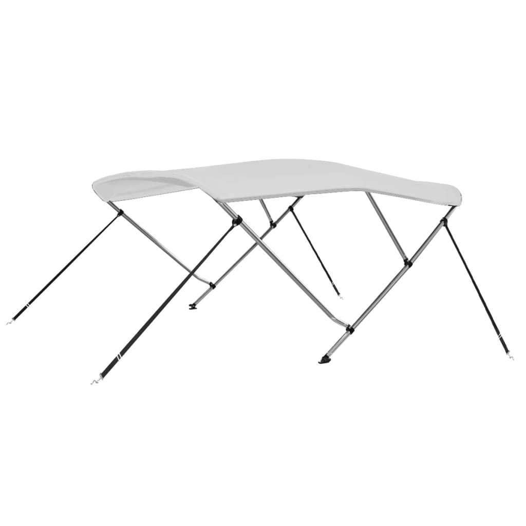 3 Bow Bimini Top White 183x196x137 cm