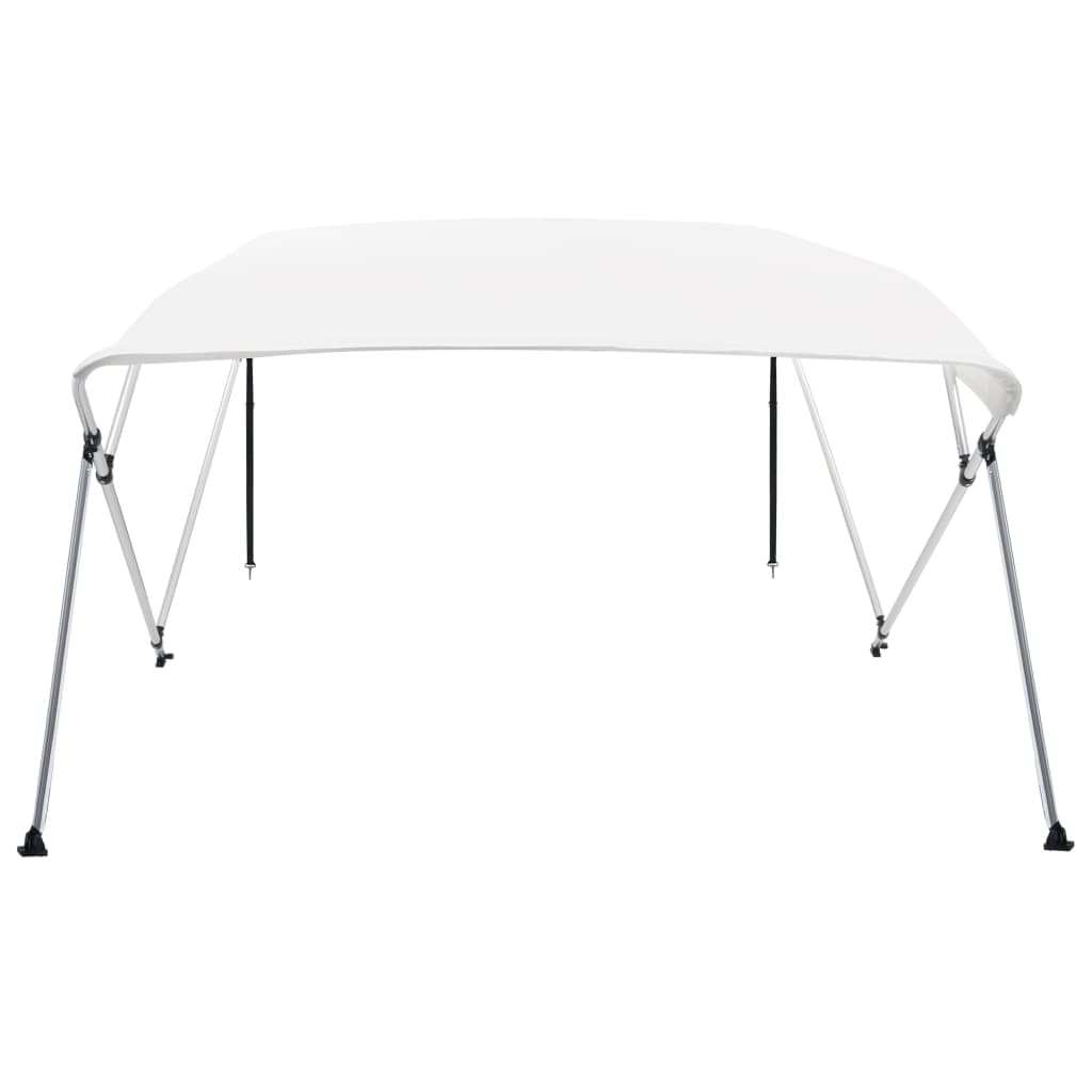 4 Bow Bimini Top White 243x180x137 cm