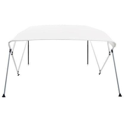 4 Bow Bimini Top White 243x196x137 cm