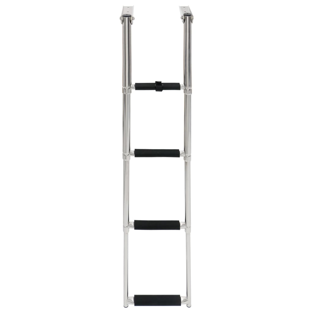 Folding Boarding Ladder 4-step Stainless Steel