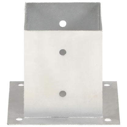 Post Anchors 4 pcs Galvanised Metal 121 mm