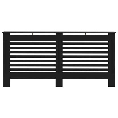 Radiator Cover Black 172x19x81.5 cm MDF