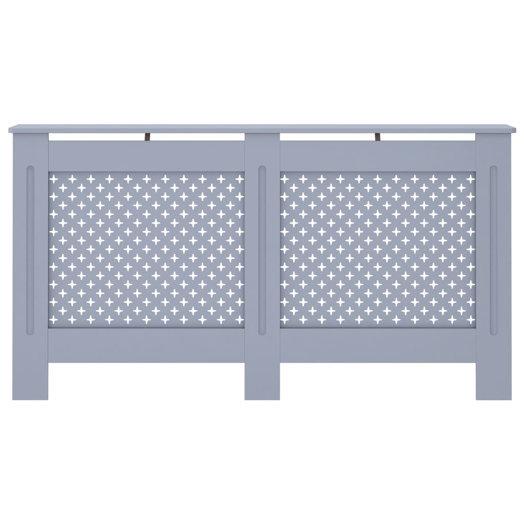 Radiator Cover Anthracite 152x19x81.5 cm MDF