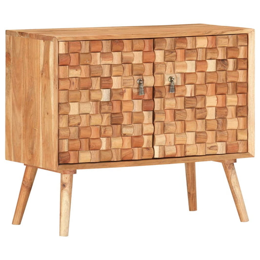 Sideboard 75x35x65 cm Solid Acacia Wood