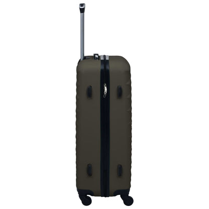 Hardcase Trolley Set 3 pcs Anthracite ABS