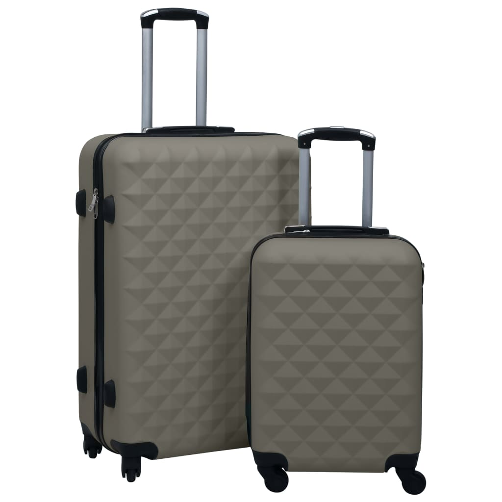 Hardcase Trolley Set 2 pcs Anthracite ABS