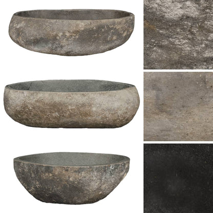 Basin River Stone Oval (45-53)x(34-41) cm