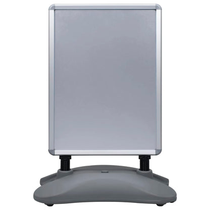 A1 Waterbase Poster Stand Grey Aluminium Alloy