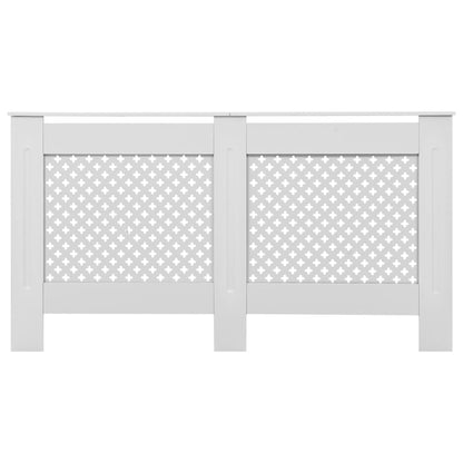 Radiator Covers 2 pcs White 152x19x81.5 cm MDF