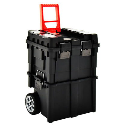 Tool Organiser Trolley with Handle 46x36x41 cm