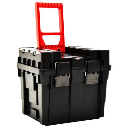 Tool Organiser Trolley with Handle 46x36x41 cm