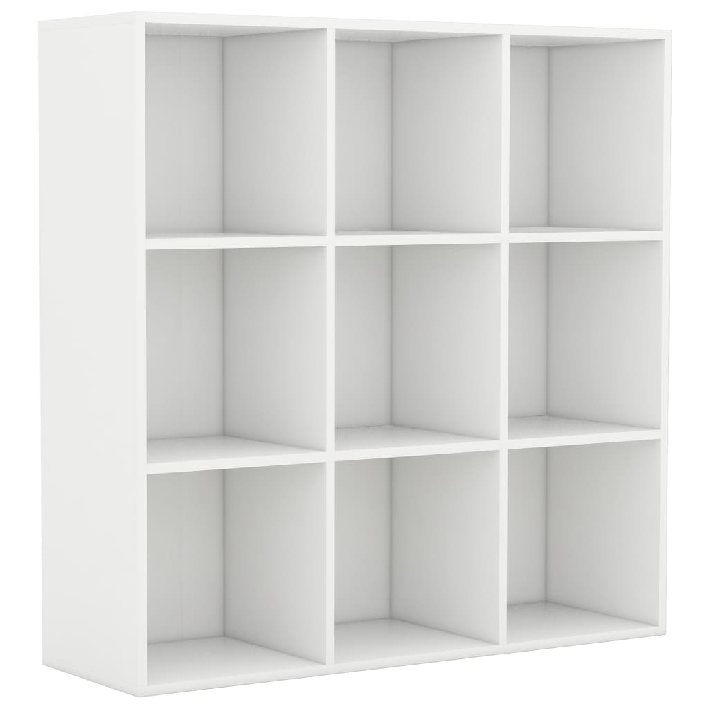 Book Cabinet White 98x29x97.5 cm Engineered Wood