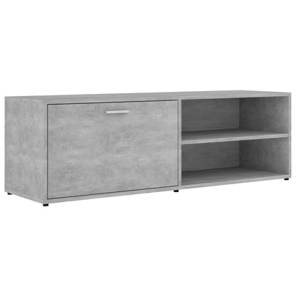 TV Cabinet Concrete Grey 120x34x37 cm Engineered Wood