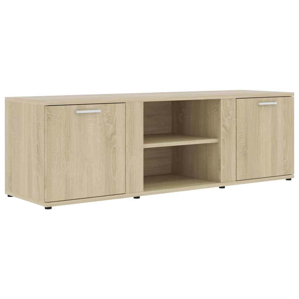 TV Cabinet Sonoma Oak 120x34x37 cm Engineered Wood