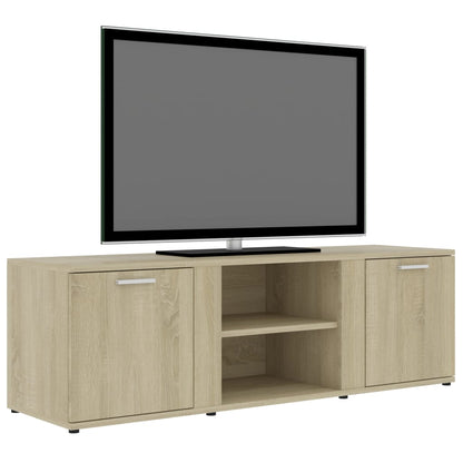 TV Cabinet Sonoma Oak 120x34x37 cm Engineered Wood