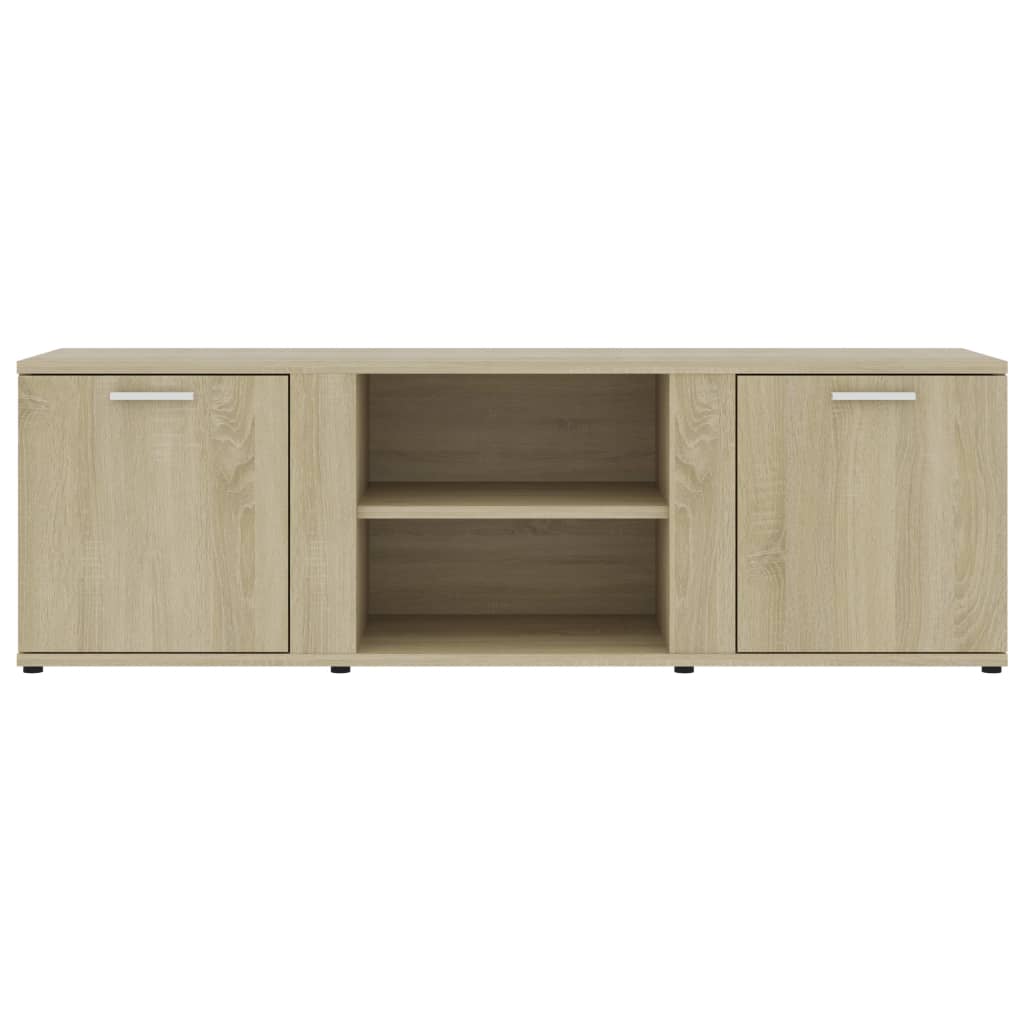 TV Cabinet Sonoma Oak 120x34x37 cm Engineered Wood