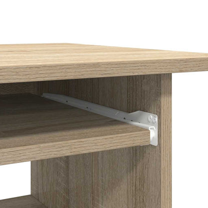 Desk Sonoma Oak 80x45x74 cm Engineered Wood