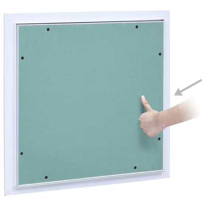 Access Panel with Aluminium Frame and Plasterboard 200x200 mm