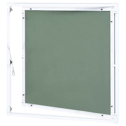 Access Panel with Aluminium Frame and Plasterboard 300x300 mm