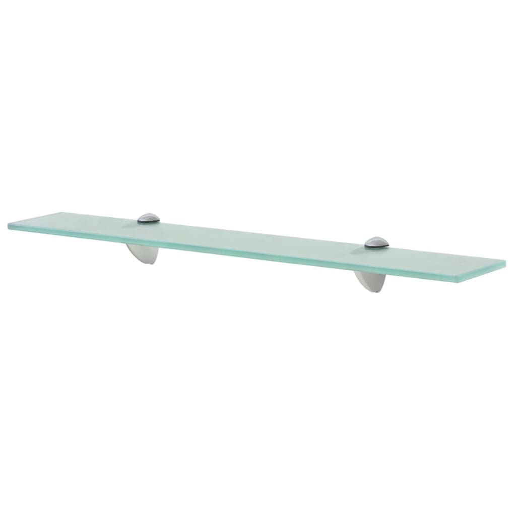 Floating Shelves 2 pcs Glass 60x10 cm 8 mm