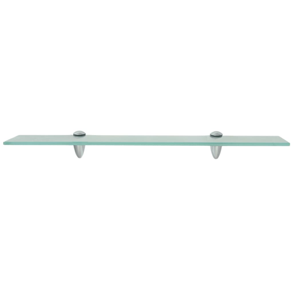 Floating Shelves 2 pcs Glass 60x10 cm 8 mm