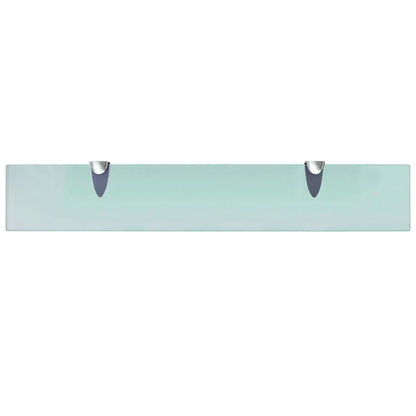 Floating Shelves 2 pcs Glass 60x10 cm 8 mm