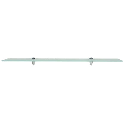 Floating Shelves 2 pcs Glass 90x10 cm 8 mm