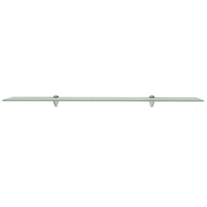 Floating Shelves 2 pcs Glass 100x20 cm 8 mm